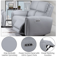 Load image into Gallery viewer, Acme Jeromie Power Motion Loveseat w/USB Port