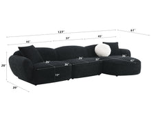 Load image into Gallery viewer, Acme Lucifer Sectional Sofa w/3 Pillows