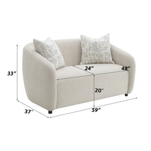 Load image into Gallery viewer, Acme Etienne Loveseat w/2 Pillows