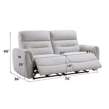Load image into Gallery viewer, Acme Eastre Power Motion Sofa w/USB Port