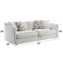 Load image into Gallery viewer, Acme Yolanda Sofa w/4 Pillows