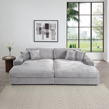 Load image into Gallery viewer, Acme Hilde Sectional Sofa w/4 Pillows