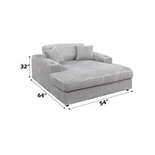 Load image into Gallery viewer, Acme Hilde Chaise w/2 Pillows
