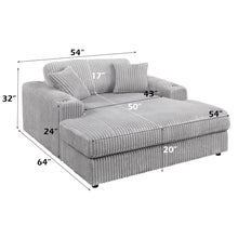 Load image into Gallery viewer, Acme Hilde Chaise w/2 Pillows