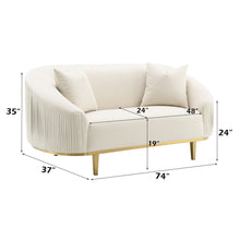 Load image into Gallery viewer, Acme Martina Loveseat w/2 Pillows