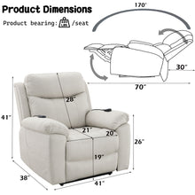 Load image into Gallery viewer, Acme Chriki Power Recliner w/Lift &amp; Heating &amp; Massage