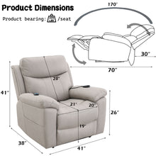 Load image into Gallery viewer, Acme Chriki Power Recliner w/Lift &amp; Heating &amp; Massage
