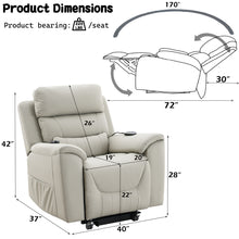 Load image into Gallery viewer, Acme Marsha Power Recliner w/Lift &amp; Massage