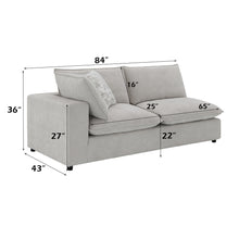 Load image into Gallery viewer, Acme Marisa Modular Left Facing Loveseat w/2 Pillows
