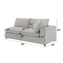 Load image into Gallery viewer, Acme Marisa Modular Right Facing Loveseat w/2 Pillows