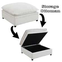 Load image into Gallery viewer, Acme Marisa Modular Ottoman w/Storage
