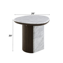 Load image into Gallery viewer, Acme Haidar End Table w/Natural Marble