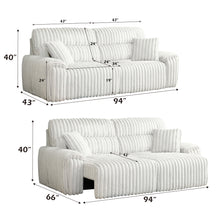 Load image into Gallery viewer, Acme Jaya Power Motion Sofa w/Sleeper &amp; USB Port