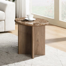 Load image into Gallery viewer, Acme Markku End Table w/Natural Marble