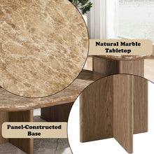 Load image into Gallery viewer, Acme Markku End Table w/Natural Marble