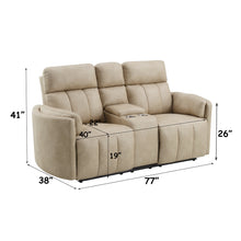Load image into Gallery viewer, Acme Elison Motion Loveseat w/Console