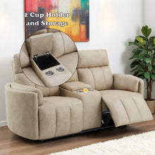 Load image into Gallery viewer, Acme Elison Motion Loveseat w/Console