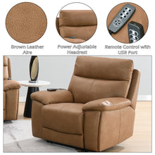 Load image into Gallery viewer, Acme Chavis Power Motion Recliner w/USB &amp; Power Headrest