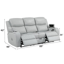 Load image into Gallery viewer, Acme Elonzo Power Motion Sofa w/LED, Power Headrest &amp; Speaker