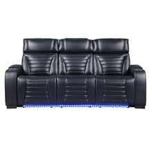 Load image into Gallery viewer, Acme Ephron Power Motion Sofa W/Dropdown Table, Wireless Charging, Reading Light, Power Headrests &amp; LED