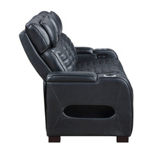 Load image into Gallery viewer, Acme Ephron Power Motion Sofa W/Dropdown Table, Wireless Charging, Reading Light, Power Headrests &amp; LED