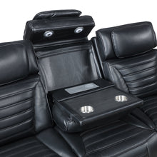 Load image into Gallery viewer, Acme Ephron Power Motion Sofa W/Dropdown Table, Wireless Charging, Reading Light, Power Headrests &amp; LED