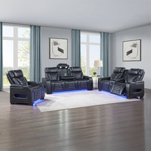 Load image into Gallery viewer, Acme Ephron Power Motion Sofa W/Dropdown Table, Wireless Charging, Reading Light, Power Headrests &amp; LED