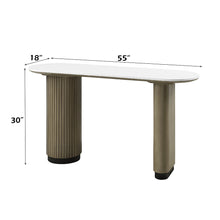 Load image into Gallery viewer, Acme Clayten Sofa Table w/Engineered Top