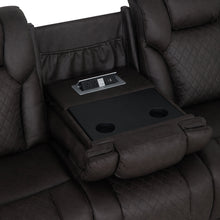 Load image into Gallery viewer, Acme Wendell Power Motion Sofa w/Dropdown Table, Storage, USB &amp; LED