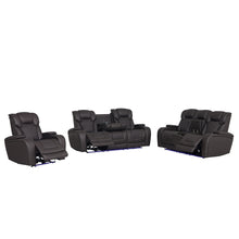 Load image into Gallery viewer, Acme Wendell Power Motion Sofa w/Dropdown Table, Storage, USB &amp; LED