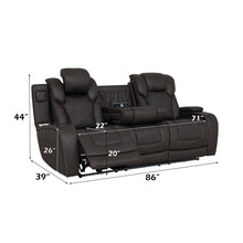 Load image into Gallery viewer, Acme Wendell Power Motion Sofa w/Dropdown Table, Storage, USB &amp; LED