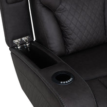 Load image into Gallery viewer, Acme Wendell Power Motion Loveseat w/Console, Wireless Charger, Storage, USB &amp; LED