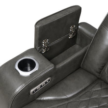 Load image into Gallery viewer, Acme Taddeo Power Motion Sofa w/Power Headrest, USB, Wireless Charger, LED &amp; Reading Light