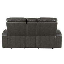 Load image into Gallery viewer, Acme Taddeo Power Motion Loveseat w/Console, Speaker, USB, Wireless Charger &amp; LED