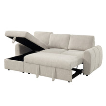 Load image into Gallery viewer, Acme Nuriel Reversible Sectional Sofa w/Sleeper &amp; Storage