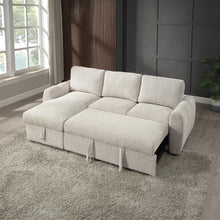 Load image into Gallery viewer, Acme Nuriel Reversible Sectional Sofa w/Sleeper &amp; Storage