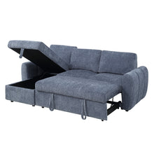 Load image into Gallery viewer, Acme Nuriel Reversible Sectional Sofa w/Sleeper &amp; Storage