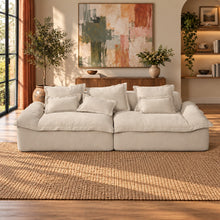 Load image into Gallery viewer, Acme Jesse Oversized Sofa w/6 Pillows
