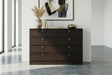 Load image into Gallery viewer, Edgar's Milano 8 Drawer Dresser - Cappuccino