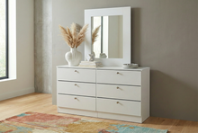 Load image into Gallery viewer, Edgar's Milano 6 Drawer Dresser - White
