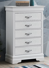 Load image into Gallery viewer, Nora White LED Bedroom Set