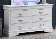 Load image into Gallery viewer, Nora White LED Bedroom Set