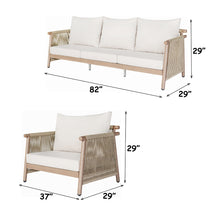 Load image into Gallery viewer, Acme Zira 5 Piece Patio Sofa Set