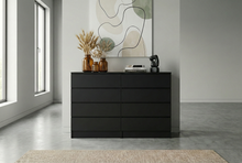 Load image into Gallery viewer, Edgar's Edgar's Promo 8 Drawer Dresser/No Handles - Black