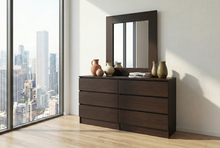 Load image into Gallery viewer, Edgar's Edgar's Promo 6 Drawer Dresser/No Handles - Cappuccino