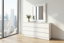 Load image into Gallery viewer, Edgar's Edgar's Promo 6 Drawer Dresser/No Handles - White