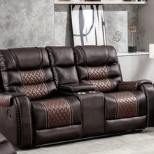 Load image into Gallery viewer, South Sarasota Brown Sofa &amp; Loveseat &amp; Chair