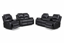 Load image into Gallery viewer, Wesley Black Sofa &amp; Loveseat &amp; Chair