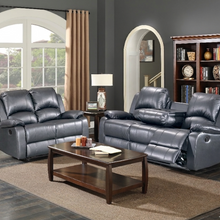 Load image into Gallery viewer, Wesley Gray Sofa &amp; Loveseat