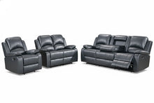Load image into Gallery viewer, Wesley Gray Sofa &amp; Loveseat &amp; Chair